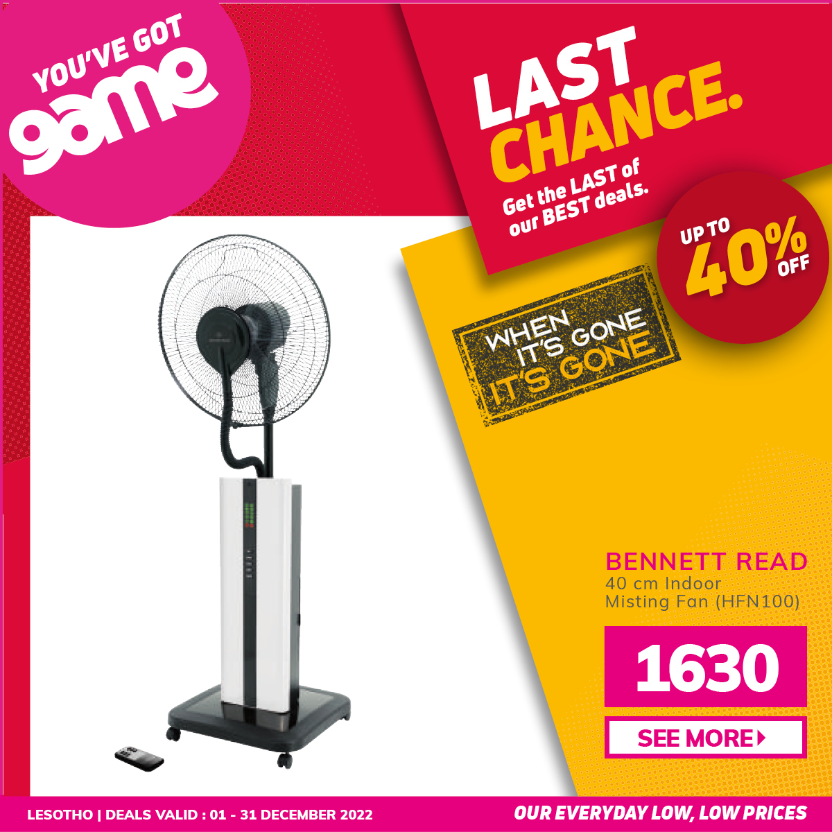 Game Lesotho About Game & Promises